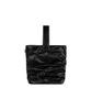 Abeehums Glossy Oval Tote Bag Abh348-707 Black