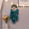 Tree Dreamcatcher Bohemian Owl Feathers Wall Hangings Wind Chimes for Bedroom Home