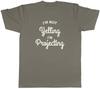 Im Not Yelling Im Projecting Funny Unisexs Unisex TShirt Tee
