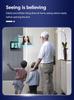 Intelligente kabellose Türklingel für Zuhause mit Weitwinkel-HD-Nachtsicht und Zwei-Wege-Interkom