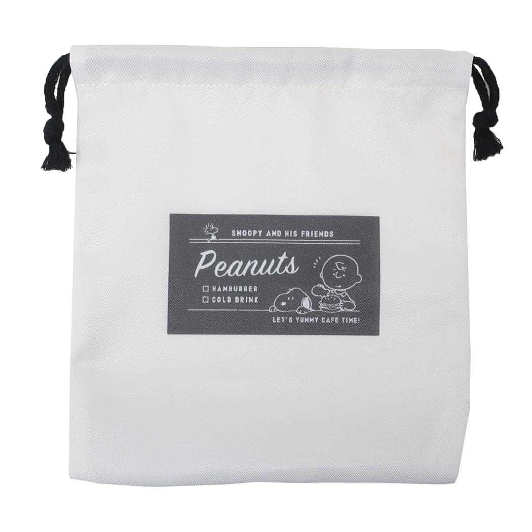 

Снупи Сумка-мешочек с логотипом на кулиске, с ластовицей, с рисунком B Peanuts [Мешочек] Сумка/Простая