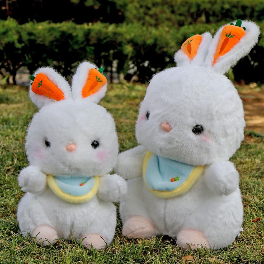 Kawaii Rabbit Plush Doll Cute Animal Stuffed Toys Kids Gifts Rabbit Plush Toy  Boys and Girls