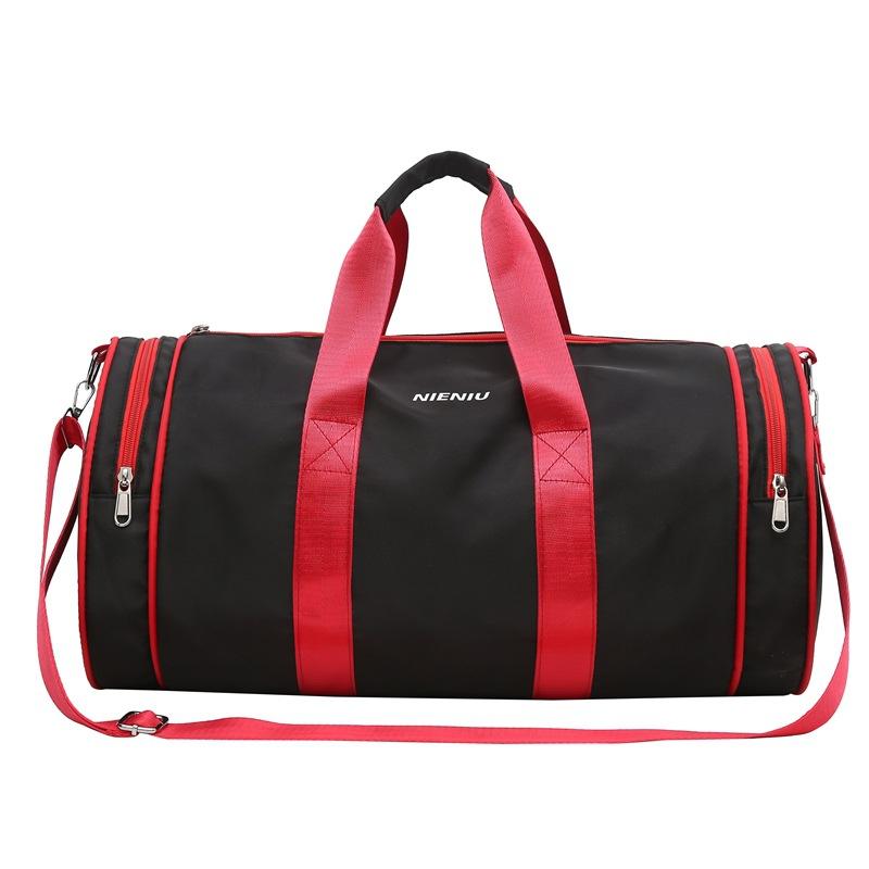 The same style for men and women, trendy and fashionable, going out for travel, large-capacity hand luggage, student school clothes storage bag