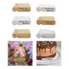 100Pcs/Lot Price Tags Kraft Paper Lables For Diy Jewelry Retail Price Tags Handmade Clothes Size Tags Store Hang Lables