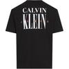 Calvin Klein Letter Logo Round Neck Short Sleeve T-Shirt Men Tops Black J30J327473-BEH