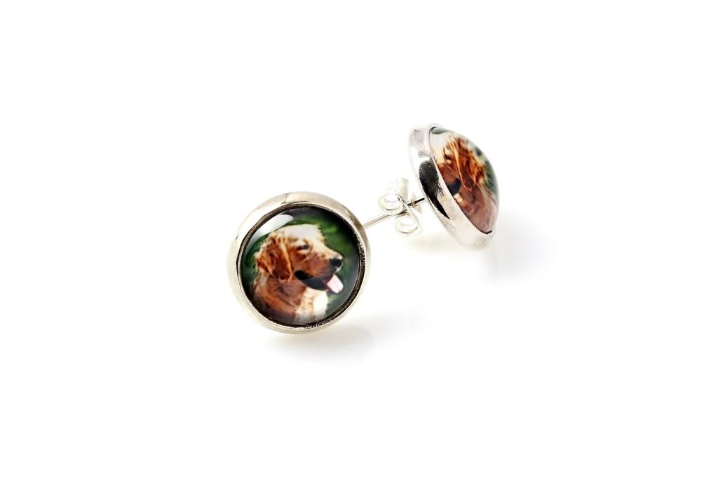 Golden Retriever – A set of jewelry in a box, necklace | Art-Dog