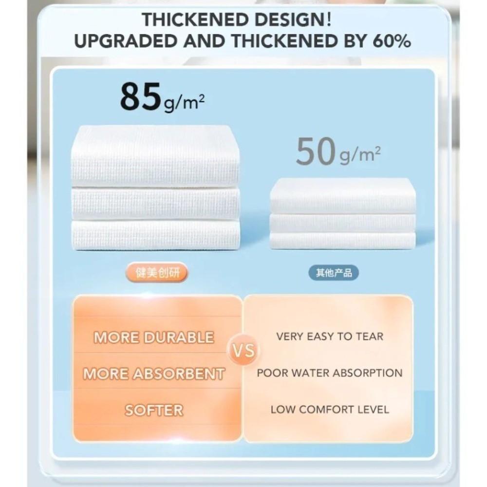 5pcs 70x140cm Disposable Bath Towel Thickened Travel Towel Compressed Towel Camping Outdoor Sports