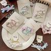 Korean Pearl Bow Rhinestone Love Hairpin Hair Ring High-end Temperament Does Not Hurt The Side of The Hair The Girl's Hairpin