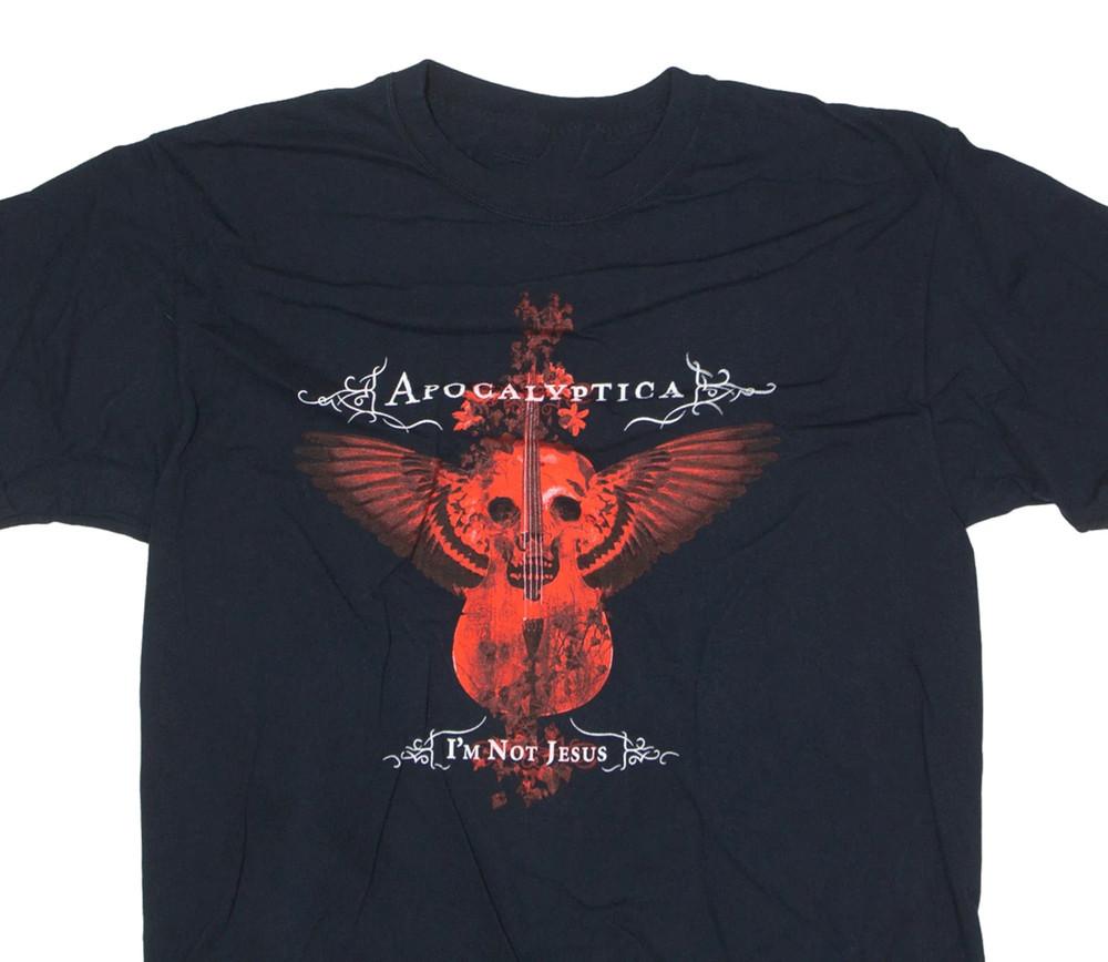 Vtg Apocalyptica Band Short Sleeve Cotton S-5XL Black Unisex Shirt CM165 Unisex T-Shirt S