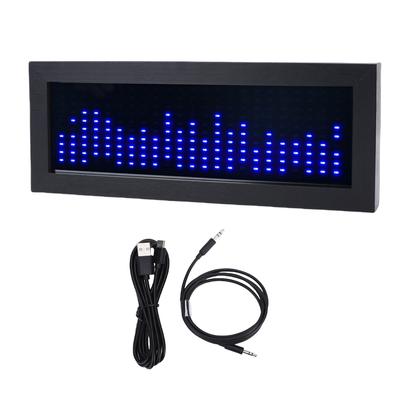 Espectro de Música Luz Rítmica Control por Sonido Captación Luz Rítmica Entrada por Cable Sonido Dinámico Volumen para Videojuegos Músicos