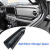 Front Passenger Grab Handle Tray Organizer Box for Jeep Wrangler JL 4XE Gladiator JT 2024-2026 Inner Storage Tidying Accessories