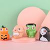Relief Stress Pumpkin Ghost Head Squeeze toy Slow Rebound Halloween Eye-popping Toy   Children Toys