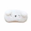 Cute, Fluffy Sleep Eye Mask for a Restful, Comfortable Sleep, Perfect for International and Domestic Travel (dog Design)