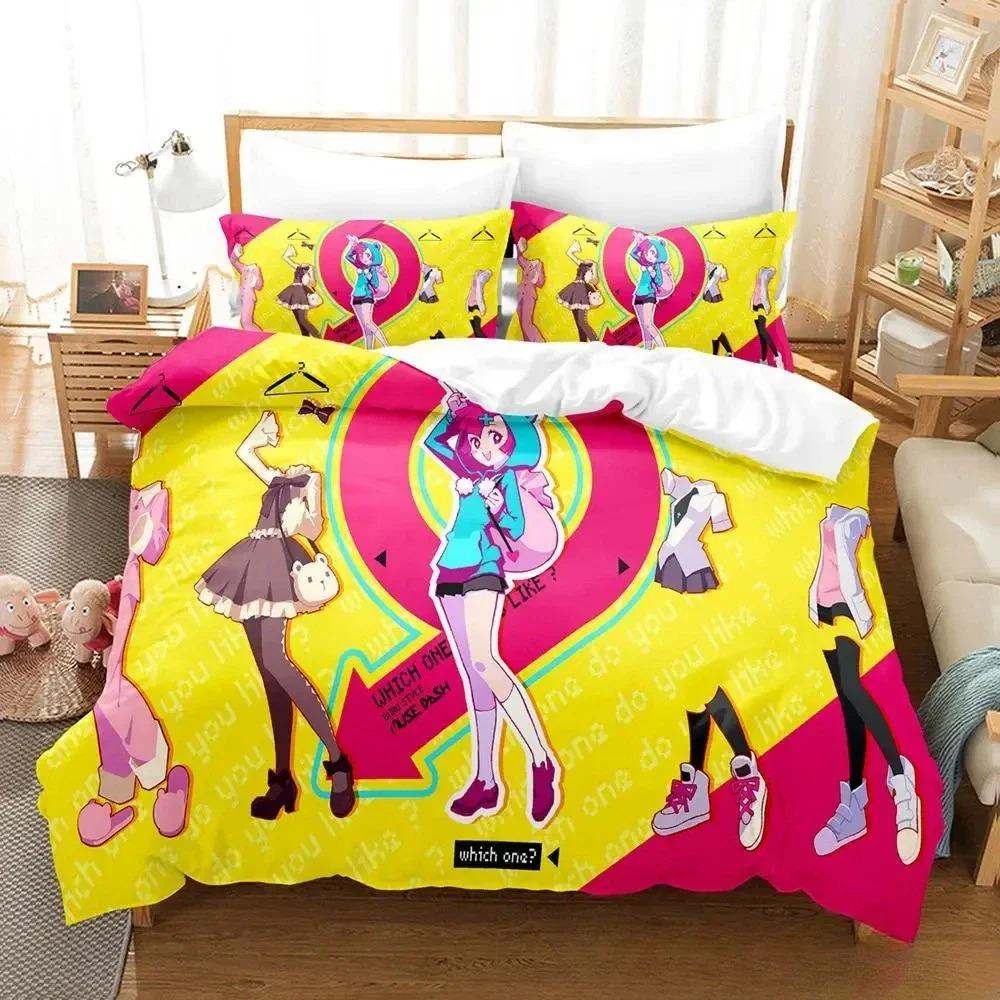 Home Living Muse Dash Bedding Set Single Twin Full Queen King Size Bed Set Adult Kid Bedroom Duvet Cover Sets 3D Print Anime Bed
