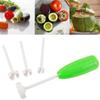 4Pcs/set Kitchen Gadget Accessory Vege Drill Digging Corer Cooking Tool Vegetable Spiral Cutter Spiralizer Creative Kitchen Item