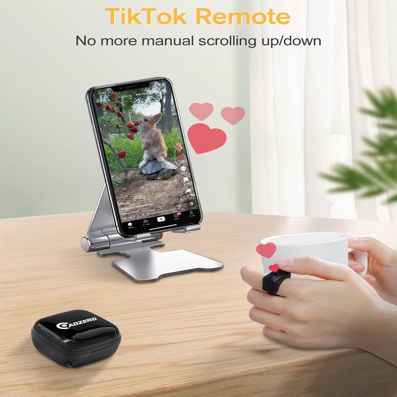 Camera Shutter Remote Control for iOS, Android - Black
