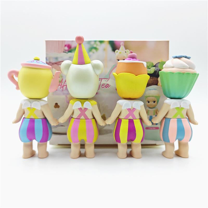 Sonny Angel Figurine Afternoon Tea Series Abs Resin Collectible Model For Gift And Decor