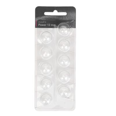 10 PIÈCES Amplificateur Sonore Manchon Clic Double Couche Fermé Tympan Tête Aide Auditive Dômes Embouts pour
