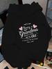 Cozy And Cute Grandma-Themed Printed Hoodie Casual Comfortable Wear