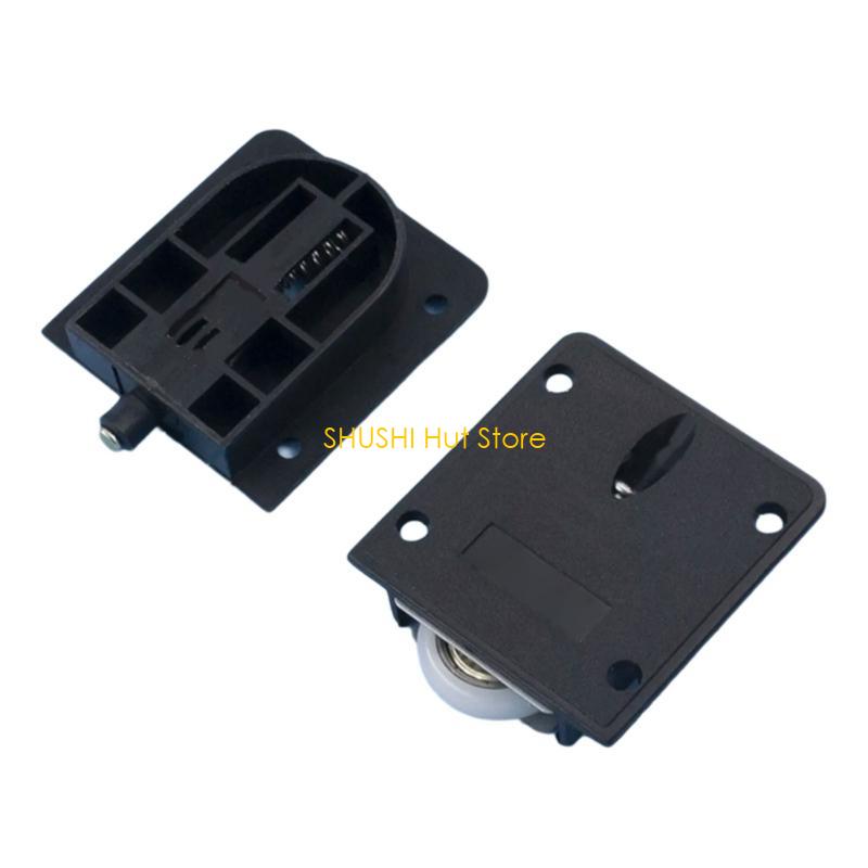 

Silents Wardrobe Sliding Door Rollers from Plastic/Alloy with Various Old Styles Designs for Easy Installation D57B