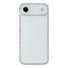 For iPhone 17 Air TPU Case Rhinestone Decor Clear Phone Back Cover,Precise Cutout