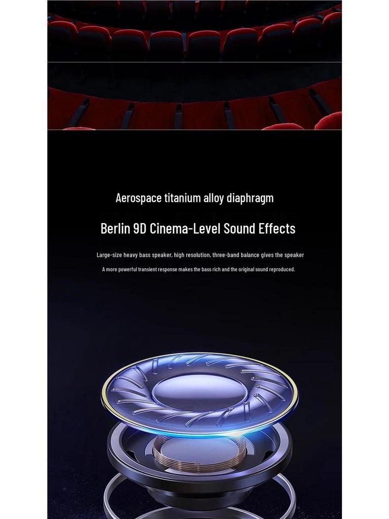 2025 Authentic Wireless Bluetooth Noise-Cancelling In-Ear Earphones with Long Battery and High Sound Quality