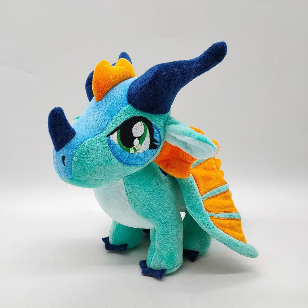 Peluche de Dragón de 25 cm Animal de Peluche Suave Alta Calidad Regalo de Cumpleaños Festivo para Niños