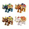 Portable Travel Friendly Elephant Designs Jewelry Case Craft Of Sturdy Alloy Materials
