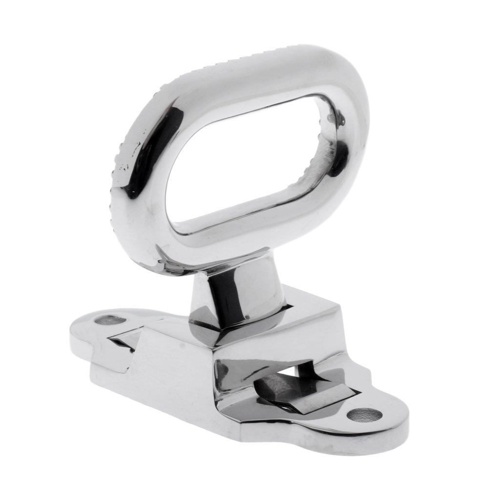 2pcs Boat Yacht Car Truck Transom Small Folding Mast Step - Marine Grade 316 Stainless Steel