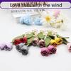 Car Decoration Tulip Flower Keychain Leather Keychain Pendant High Quality Bag Ornament  Gift Toys