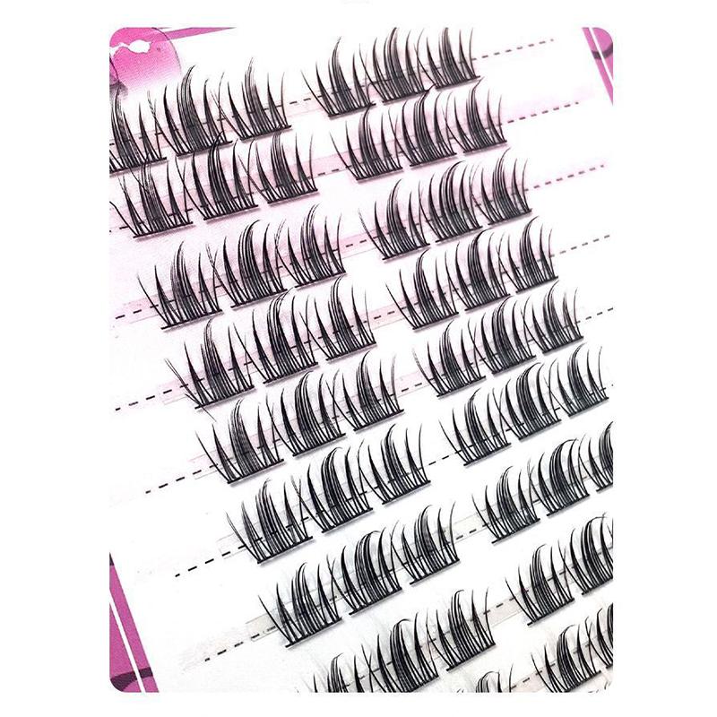 

Серия Камелия Книга для ресниц большой вместимости Манга Накладные ресницы Натуральные Длинные Завитые Тонкий стебель Сегментированные накладные ресницы