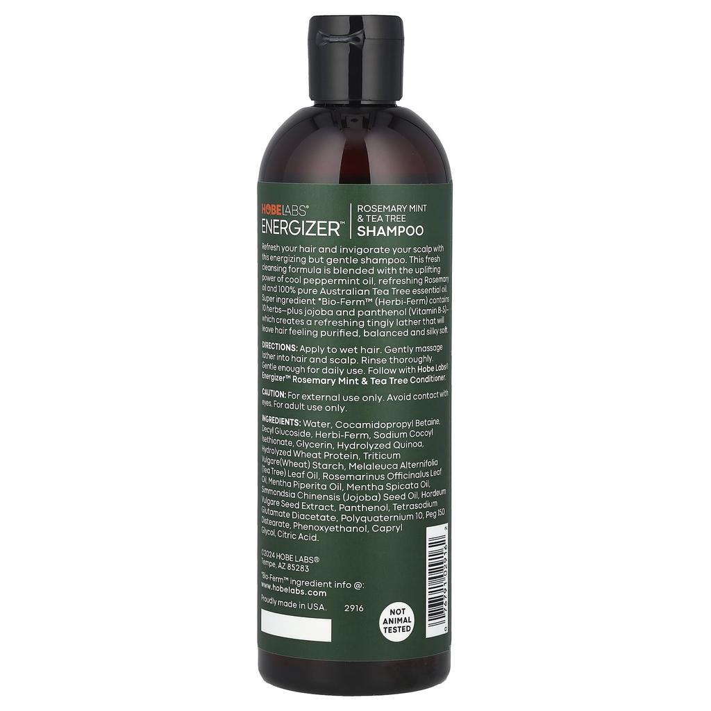 Energizer™ Shampoo, Rosemary Mint & Tea Tree, 355 Ml (12 Fl Oz)
