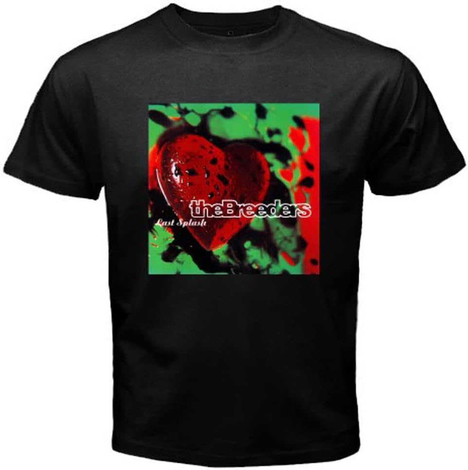 New The Breeders Last Splash Logo Men s Black T-Shirt Size S-3XL 4XL чёрный