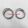 4.5-Inch Visor Fog Light and Headlight Trim Ring for Harley
