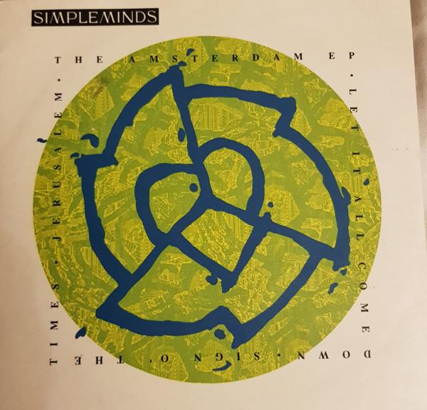 

7inch Record SIMPLE MINDS - The Amsterdam EP SMX6 Virgin 1989 UK Rock Used