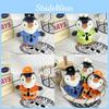 Delightful Penguin Plush Keychain Cute Animal Doll For Firefighter And Lovers Police