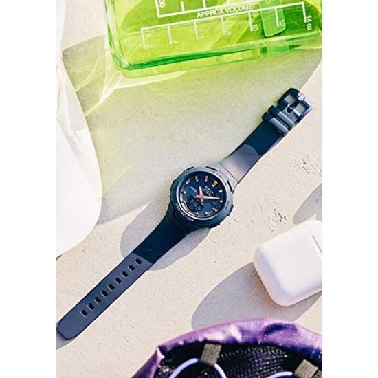 Casio Wristwatch Baby-G Domestic Genuine Product Sports Step Counter Bluetooth Equipped BSA-B100-2AJF Ladies Blue