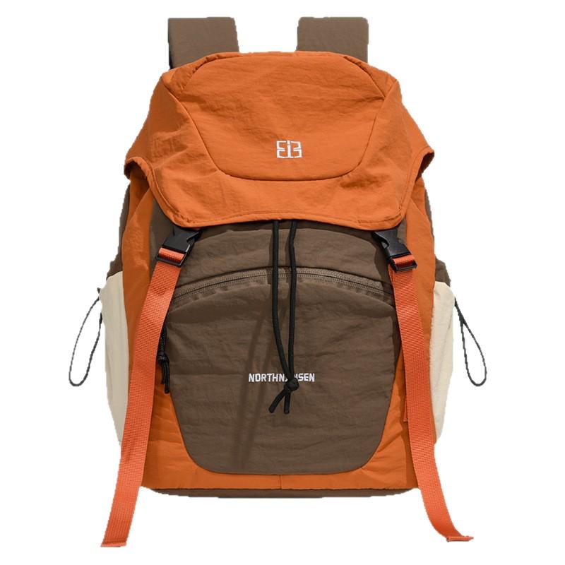 Trendy Color Block Casual Sports Backpack: Versatile, Lightweight, and Spacious Drawstring Travel Bag