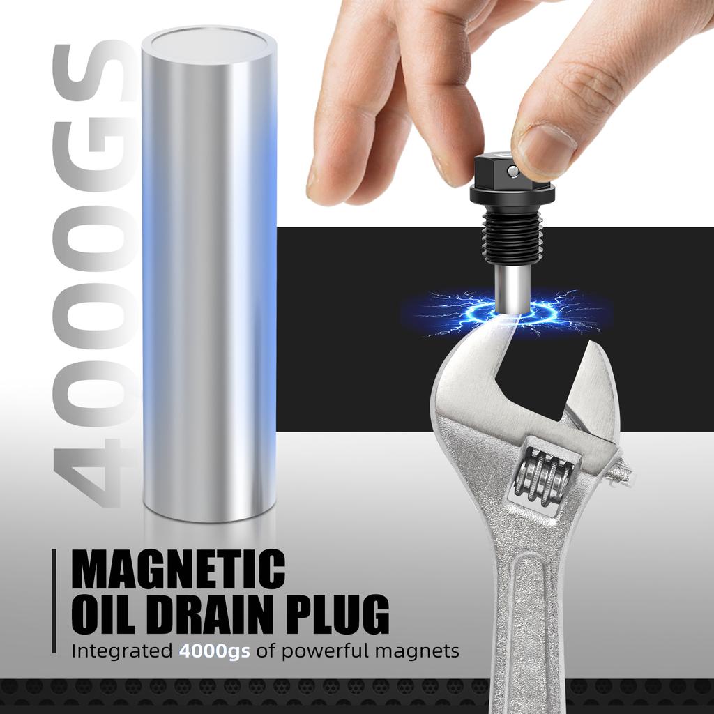 NICECNC Magnetic Oil Drain Plug Bolt For KTM 690 Enduro R SMCR DUKE R For Husqvarna 701 Enduro Supermoto For GasGas 700 ES SM