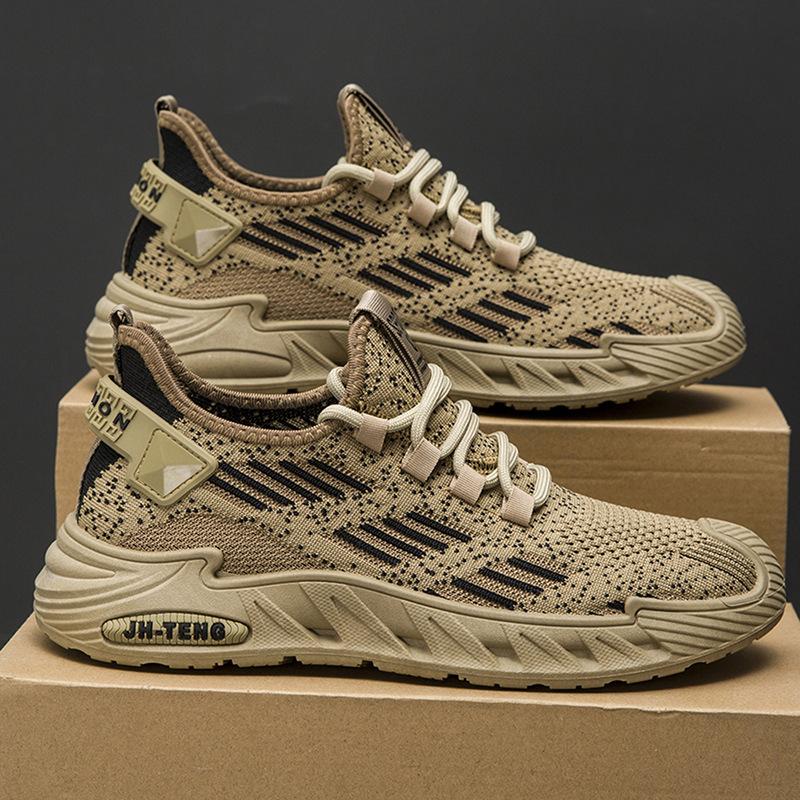 Shoes Men's Summer Mesh Sneakers Outdoor Men's New Breathable Sneakers Plus Size Men's Shoes