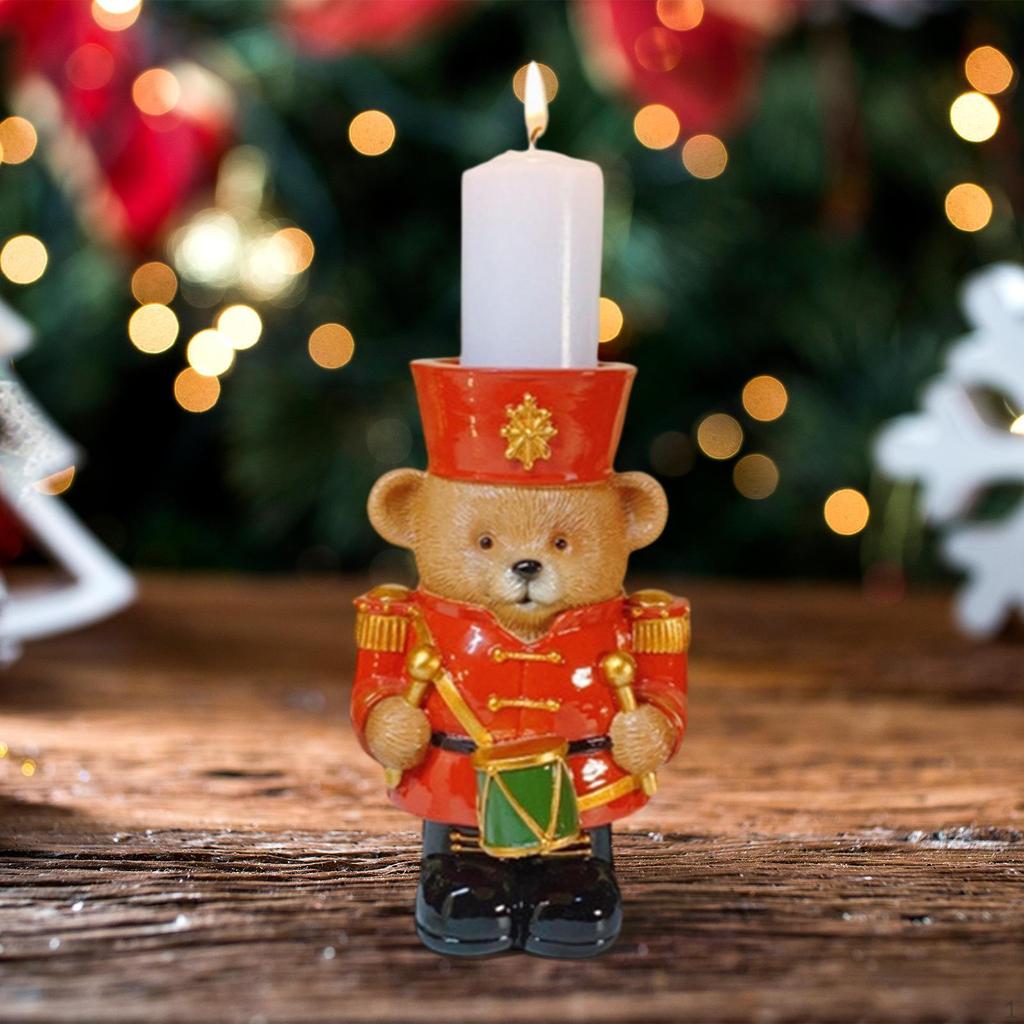 Nussknacker Kerzenhalter ,Weihnachtsdekoration ,Kerzenständer, Weihnachtsdeko Dekorativ