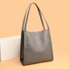 High Quality Shoulder Bag Simple Solid Color Tote Bag Shopping Bag Women's Bag Large Capacity Bag Women's Bag