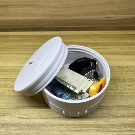 Fake Detector Secret Box with Hidden Compartment Alarm Decorative Safe Box Jewelry Cash Watch Coins Car Keys Storage Security Box