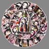 50 Nezuko Cartoon Stickers - Demon Slayer Anime Decorations for Phone Cases & Water Cups