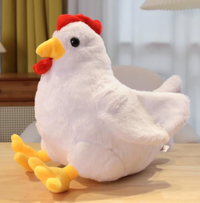 Chicken Cushion, Body Pillow, Cute Plush Toy, Realistic, Large, Cute Animal, Bird, Nap Pillow, Event Gift, Cute Chicken, Chicken, Poultry