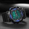 Outdoor multifunctional drop-resistant King Kong electronic men's and women's electronic watch, luminous sports, waterproof student electronic watch