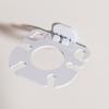 Toothbrush Holder Wall Mounted Self Adhesive Toothbrush Organizer with Toothpaste Slot Quick Drain Design