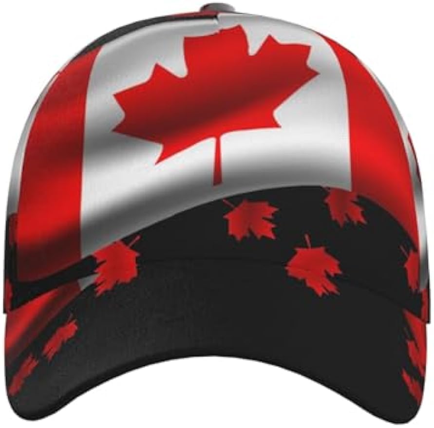 My Extreme Outdoor Activities Women's Canada Cap Canadians Baseball Cap Flag Sun Hats Adjustable Cap Canada Flag Hat Trucker Hat For Men Cm