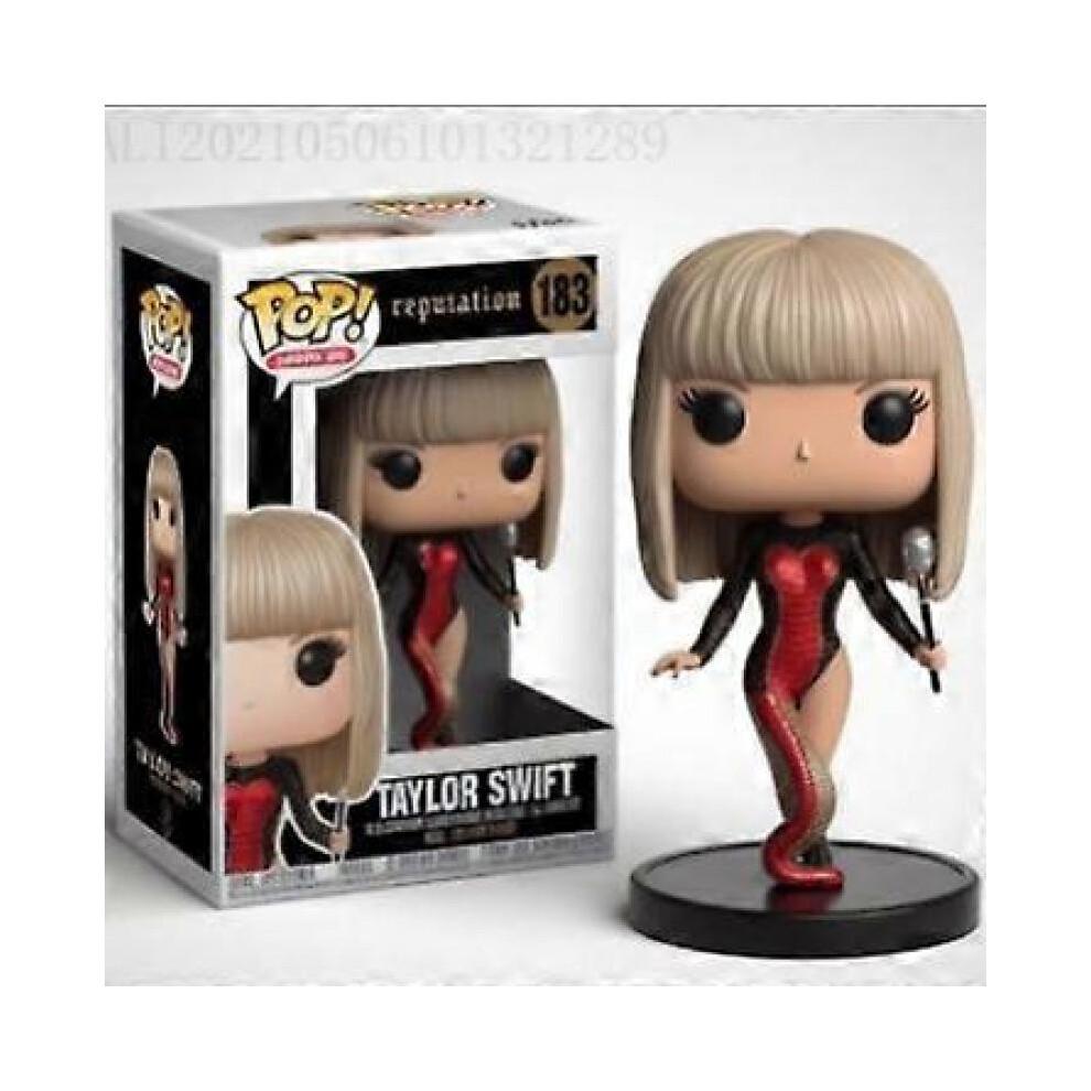 (One Size, 4) Taylor Swift Resin Big Head Doll Ornament Cartoon Desktop Decor Home Living Room Study Decoration Birthday Party Gift