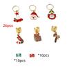 6/10/26/46pcs Headwear Party Mixed Hair Rings Set Hair Braiding Halloween Braid Hair Clips  Men